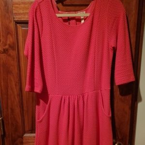 EUC M Matilda Jane coral dress